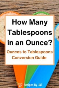 How many tablespoons in an ounce? A conversion guide.