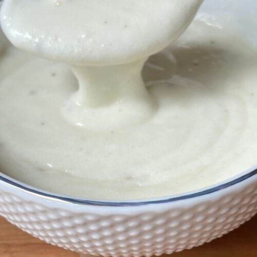 White pizza sauce.
